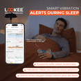 thumbnail image 3 of LOOKEE® Ring-Pro Sleep Oxygen Monitor with PC & Mobile Apps | Vibration Alarm for Apnea & Low O2 | Overnight Pulse Oximeter | Oxygen Level, Heart Rate, 3 of 9