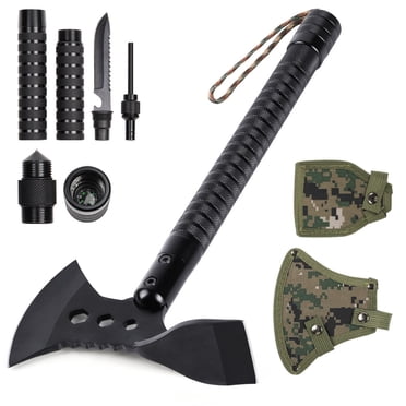 Camping Axe Survival Hatchet Multi-tool 17.7" Outdoor Adventure Tactica