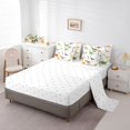 thumbnail image 3 of 7 Piece Bed in a Bag Queen Size Comforter Set for Kids Dinosaur Bedding Set,Kids Dino Reversible Bed Set,Cartoon Animal Comforter with Sheet Set,All Season, 3 of 5