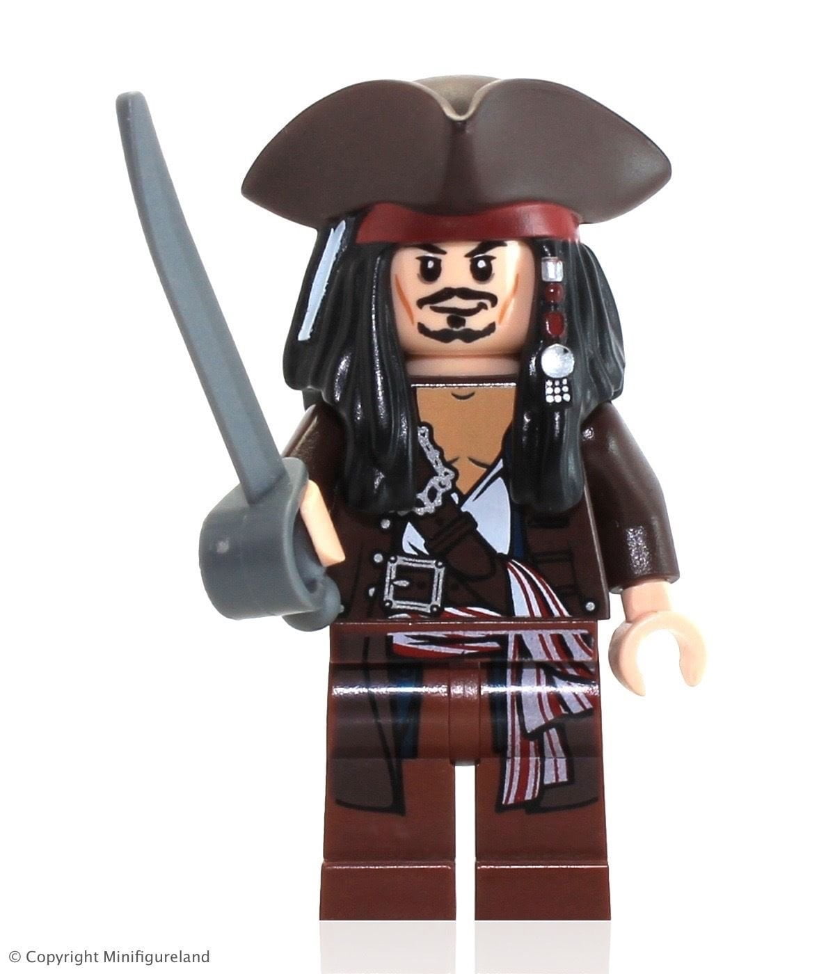 LEGO Pirates of the Carribean Jack Sparrow (Tricorn Hat) Minifigure