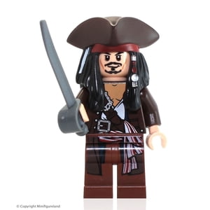 LEGO Pirates of the Carribean Jack Sparrow (Tricorn Hat) Minifigure