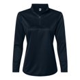 thumbnail image 1 of C2 Sport Womens Quarter-Zip Pullover, M, Navy, 1 of 2
