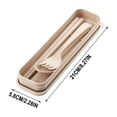 thumbnail image 3 of Dvkptbk Cutlery Spoon Chopsticks and Fork Three-Piece Tableware Set Kitchen Gadgets, 3 of 5