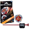 thumbnail image 3 of Beyblade X Hammer Incendio 3-70H UX Starter Pack Top and Launcher, 3 of 9