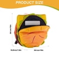 thumbnail image 3 of Miyuadkai Claerance! Large Capacity Hamburger Travel Backpack, Hamburger Backpack Cheeseburge R Backpack Funny Yellow Universe Hamburger Backpack Multi Compartment Burger, 3 of 9
