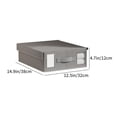 thumbnail image 3 of Wzzjkit Sac de Rangement pour Vêtements Pliable, Contenants de Rangement pour Couvertures pour Organiser le Linge de Lit, Organisateur de Garde-Robe, 3 of 9
