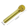 thumbnail image 2 of Bath & Bathing Accessories Personalised Microphone Shape Showerhead - High Pressure Rain Shower Head for Home Spa Handheld Durable Metal Construction, 2 of 6