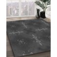 thumbnail image 3 of Ahgly Company Tapis d'Intérieur Lavable en Machine Carré Gris Cendré Transitionnel, 8 Pieds Carré, 3 of 7