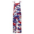 thumbnail image 3 of Birdeem Women Ladies Printed Summer Sleeveless Backless Loose Long Playsuits Rompers Jumpsuit, 3 of 5