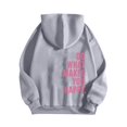 thumbnail image 4 of RKSTN Sweat à Capuche pour Femmes Imprimé Lettre Ample Décontracté Mode Sweat à Capuche Manches Longues, Tenues d'Automne, 4 of 5