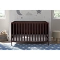 thumbnail image 2 of Graco Theo 3-in-1 Convertible Baby Crib, Espresso, 2 of 11