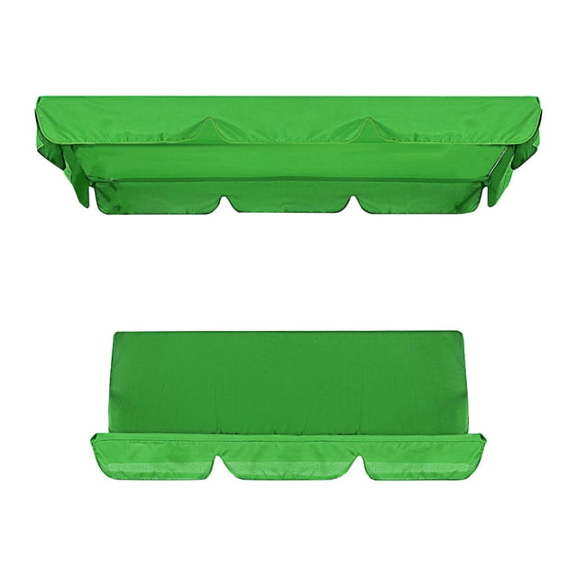 XZNGL Patio Swing Canopy Cover Set Swing Replacement Top Cover + Swing Cushion Cover