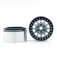 thumbnail image 2 of Abody Aluminum Alloy Wheel Rim Beadlock Wheel Rims Hub 4pcs Replacement for 1/10 TRX4 Axial SCX10 90046 SCX10 III AXI03007 AXI03003 RC Car, 2 of 7