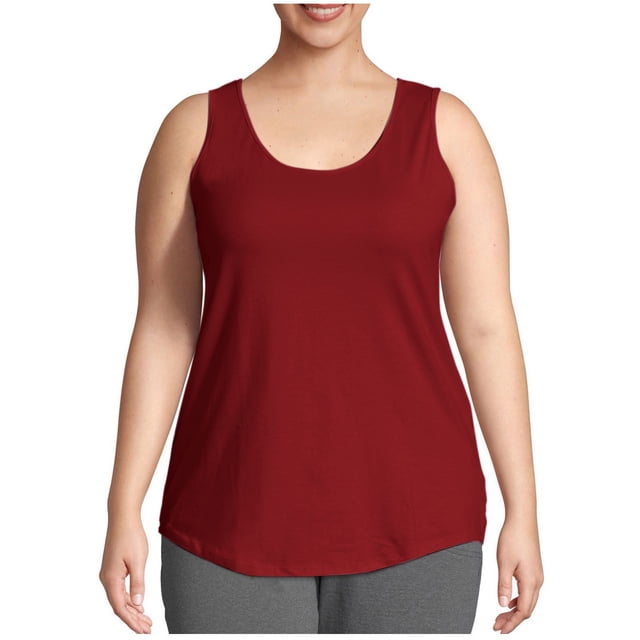 Wlynlyn Workout Tank Tops Womens Plus Size Sleeveless Flowy Yoga Athletic Running Shirts Loose Fitted Loungewear L