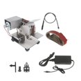 thumbnail image 1 of Belt Grinder,Mini Grinder Diy Belt Sander For Cutlery Electrical Band Grinding Machine Sharpening Machine Polish Tools ,Wide Use, 1 of 5