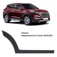 thumbnail image 4 of Rear Door Lower Molding Trim Black Side Trim Side Lower Door Protective Strip Replacement Easy Install  ABS Material for2016 2021, 4 of 7