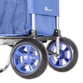 thumbnail image 5 of dbest products Chariot Dolley Magasinage Épicerie Chariot Utilitaire Pliable Fourre-Tout, Bleu, 5 of 5