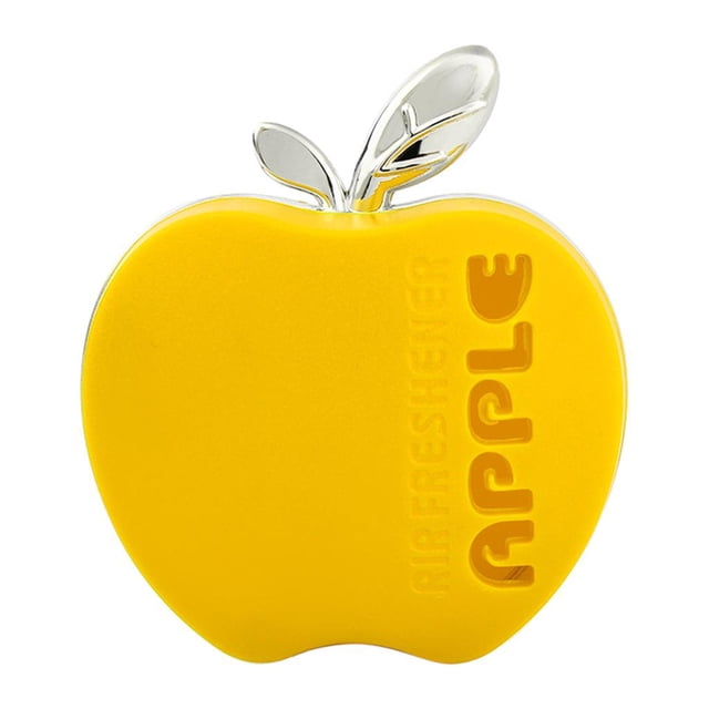 Esquirla Cute Car Air Outlet Solid Perfume Balm Freshener Diffuser Fragrance Yellow