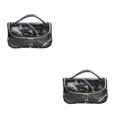 thumbnail image 4 of QualitChoice Modèle Sac Cosmétique Commode Femmes Sac de Rangement Sac de Transport Contenant le Type d'Organisateur de Maquillage de Voyage 3 2Set, 4 of 6