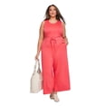 thumbnail image 2 of Lane Bryant Women's Plus Wide Leg Jumpsuit, 2 of 6