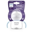 thumbnail image 2 of Philips Avent Natural Trainer Sippy Cup with Natural Response Nipple and Soft Spout, Clear, 5oz Cup, SCF263/01, 2 of 2