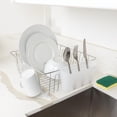 thumbnail image 3 of Mainstays Small Wire Dish Rack - White, 3 of 6