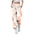 thumbnail image 1 of LUOGENLI Pantalon Décontracté pour Femme Pantalon Décontracté à Imprimé de Dessins Animés pour Dame Pantalon Décontracté pour Femmes Taille Élastique Coupe Ajustée Pantalon Décontracté pour Femme Taille Élastique à Cordon Long P, 1 of 4