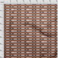 thumbnail image 3 of oneOone Tissu Flex en Coton à Rayures Ikat Imprimé Tissu 1 Yard 40 Pouces de Large, 3 of 4