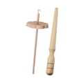 thumbnail image 2 of segolike Drop Spindle Portable Sewing Projects for Beginners Wood for Knitted Felting without wool strips, 2 of 9