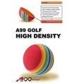 thumbnail image 4 of Great Gift - A99 Golf Rainbow Foam Ball 12 Pcs Practice Training Balls for Driving Range, Swing Practice, Indoor Simulators, Outdoor & Home Use Floating Water Fun, 4 of 7
