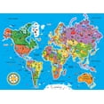 thumbnail image 4 of Educational - World Map 60pc Puzzle, 4 of 4