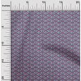 thumbnail image 1 of oneOone Silk Tabby Fabric Triangle Geometric Print Fabric By The Yard 42 Inch Wide, 1 of 5