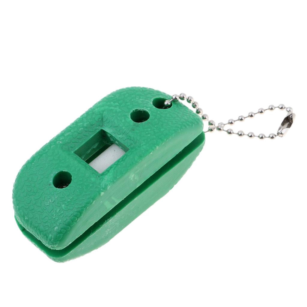 Wweixi Ice Skating Edge Blade Sharpener Conditioner Sharpening blades,figure skate Care Kit Tool Green