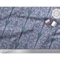 thumbnail image 2 of Soimoi Polyester Crepe Fabric Dot & Artistic Butterfly Fabric Prints by Yard 42 Inch Wide, 2 of 3