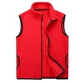 thumbnail image 1 of Timegard Gilets pour Femmes Sans Manches à Fermeture Éclair Complète Ajustés en Molleton Doux Veste d'Extérieur Chaude Hauts d'Hiver, 1 of 8
