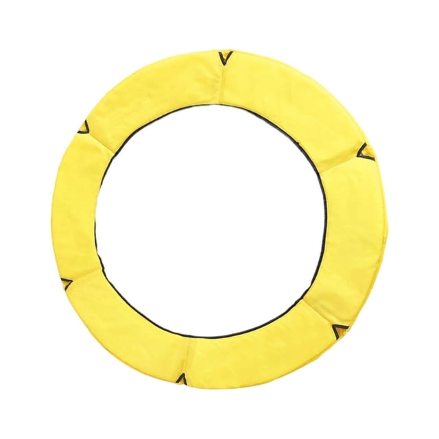 Coussin de Remplacement pour Trampoline Rembourrage de Sécurité Housse à Ressort Housse Jaune Sécurité 1,2 m