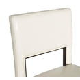thumbnail image 2 of Wallace White Bar Stool, 2 of 6