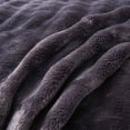 thumbnail image 4 of Tyidzon Throw Blanket Solid Colour Flannel Rabbits Hair Blanket Nap Cover Blanket Heavy Sofa Blanket Velvet Blanket, 4 of 8