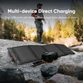 thumbnail image 2 of Jackery SolarSaga 40W Mini Solar Panel,Portable Solar Panels with USB-C & USB-A Ports,Book-Sized Foldable Solar Charger for Phones,Compatible with Jackery E300Plus, IP68 Waterproof for Hiking&Camping, 2 of 7