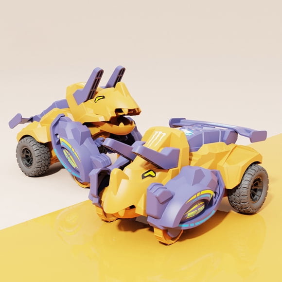YANGHONGY Puzzle Inertial Car Children's Toys Deformation Learning Climbing Toys Parent-child Interaction