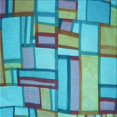 thumbnail image 1 of Ahgly Company Tapis d'Intérieur Lavables à la Machine, Carrés, Transitionnels, Verts, Tapis de Zone, 8 Pieds Carré, 1 of 7