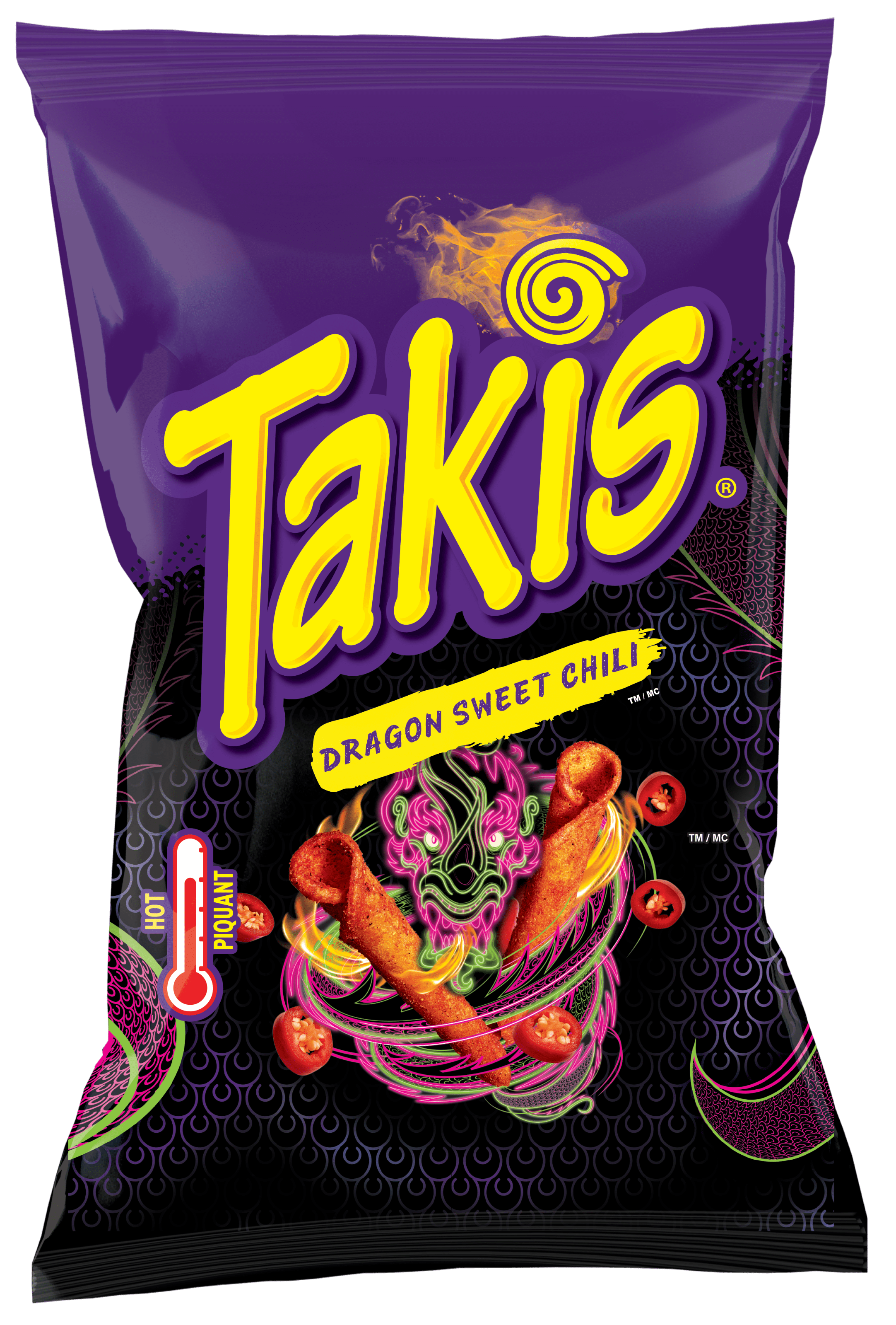 Takis® Dragon Sweet Chili Rolled Tortilla Chips, 260 g