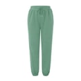 thumbnail image 4 of Sweatpants Women Fitness Drawstring Jogging Pants With Pockets Casual Loose Elastic Waist Drawstring Sweatpants Pant Suits for Women Casual Summer Sweat Track Pants Womens Casual Pants plus Size, 4 of 6