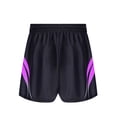thumbnail image 3 of Moggemol Kids Boys Color Block Letter Printed Boxer Shorts Drawstring Elastic Waistband Boxer Trunk Purple 6, 3 of 4