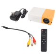 thumbnail image 2 of Mini Projecteur, 1080P Prise US 100-240V Projecteur Portable Télécommande pour Bureau, 2 of 7