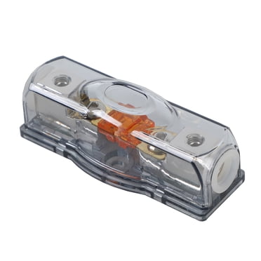 Car Audio 150 A Inline Mini ANL Fuse Holder Block 4/8 GA IN 4/8 GA OUT with Fuse