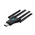 thumbnail image 3 of axGear Adaptateur de Réseau WiFi Sans Fil USB 3.0 Double Bande 1300 Mbps Récepteur 2,4G 5GHz, 3 of 9
