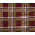 thumbnail image 4 of oneOone Polyester Lycra Fabric Tartan Check Decor Fabric Printed BTY 56 Inch Wide, 4 of 4