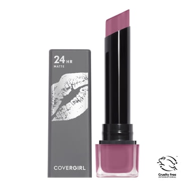 COVERGIRL Exhibitionist Ultra Matte Lipstick, No Cracking, No flaking, Increases Lip Moisture by up to 40%, Lasts up to 24h, 100% Cruelty-Free
