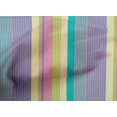 thumbnail image 3 of oneOone Cotton Cambric Fabric Multicolor Stripe Print Fabric BTY 56 Inch Wide, 3 of 3